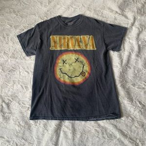 Nirvana Band T-Shirt Oversized Women’s Small